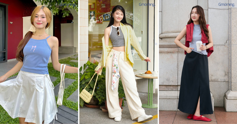 Nàng nên ưu tiên trang phục sáng màu, chất liệu thoáng mát và kết hợp cùng các phụ kiện đặc trưng
